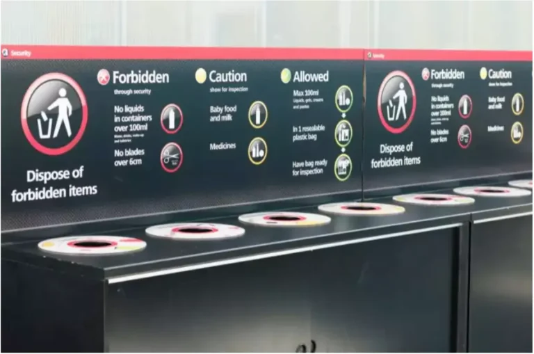 classification example at airport