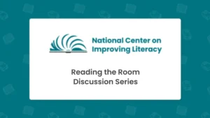 Reading the Room Discussion Series Banner