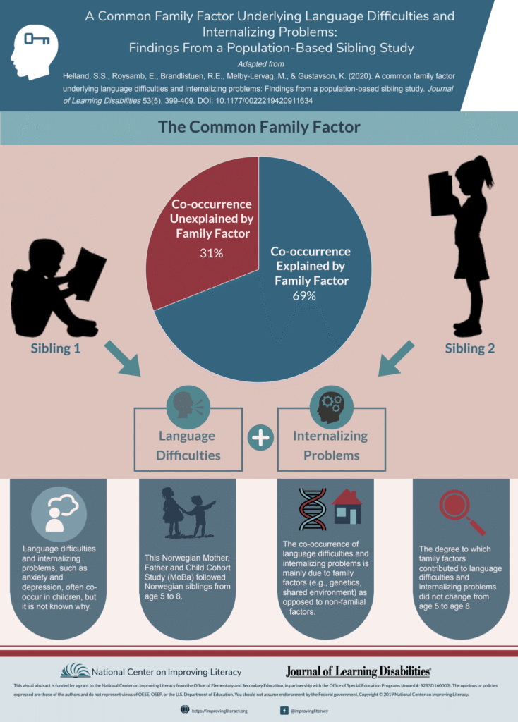 NCIL common family factor infographic